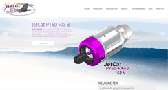 Desktop Screenshot of jetcat.de